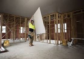 Plasterboarding